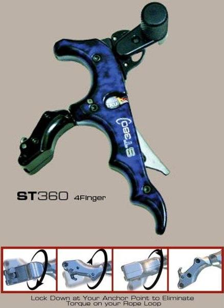     T.R.U. BALL ST Series ST 360 4 Finger Release (SBT4).